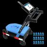 Buy cheap Underground Ultrasonic Water Pipe Leak Detector Trolley LDC 15M 9m from wholesalers