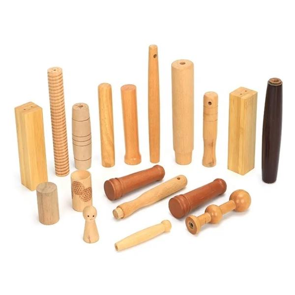 Buy cheap Assorted Wooden Handle Funiture Wooden Door Handle Pull Handles Kitchen Cabinets Drawers from wholesalers