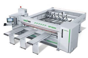 China Cnc Beam Saw Machine Wood Panel Cutting Machine Mass Furniture Mdf Panel Saw on sale