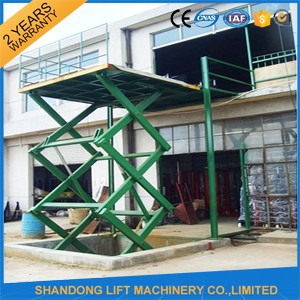 Stainless Steel Scissor Dock Lifts Material Handling Equipment / Industrial Lift Tables