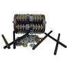 Buy cheap Deck Scaling Derusting Scarifiers Von Arx FR200 Drum With TCT Tungsten Carbide Cutters from wholesalers
