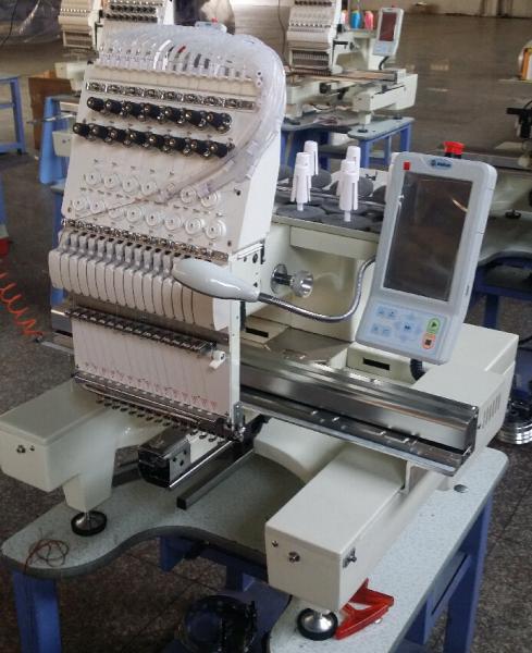 Multi Needle Home Embroidery Machine , Computer Machine Embroidery For Shoes /