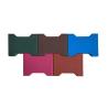 Buy cheap Horse Race Brick Dog Shape H Shape 200*160*120mm Interlocking Rubber Pavers 20-50mm Anti Slip For Playground from wholesalers