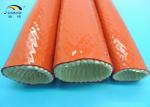 6mm To 130mm Colorful Insulation Braided Silicone Coated Glassfiber Fireproof