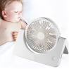Buy cheap Wireless USB Rechargeable Mini Fan Desk Install CE Approved With 2400mah battery from wholesalers