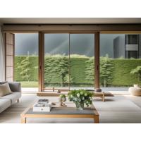 Buy cheap Wooden Aluminium Glass Windows High Strength And Windproof AAMA product