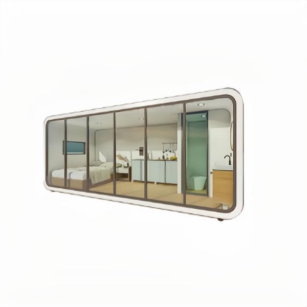 Buy cheap Outdoor Modern Prefab Tiny House Mobile Office Pod Container House for Warehouse from wholesalers