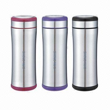 Buy cheap Vacuum Flasks and Thermoses with Silkscreen Logo Printing, Made of Stainless Steel from wholesalers