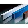 Buy cheap 50x100mm U-Shape Aluminum Baffle Ceiling Shopping Mall Soundproof 0.75 ~ 0.90mm Thick from wholesalers