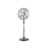 Buy cheap 45cm Pedestal Oscillating Floor Fan Air Cooling 4 Metal Chrome Blade Height Adjustable from wholesalers