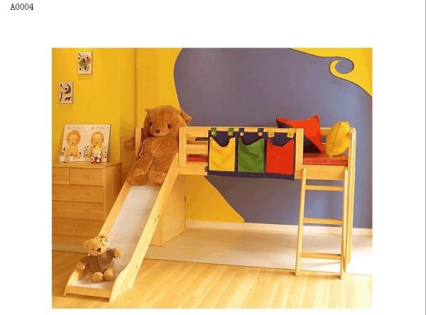 Buy cheap modern bunk bed pine wood from wholesalers
