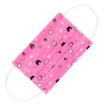Children Disposable Mouth Mask / Dust Proof Personal Protective Earloop Mask