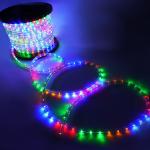 Orange outdoor led rope lights
