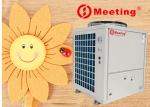 White Home Heat Pump Air Source 26KW Top Blow Galvanized Sprayed Sheet Metal
