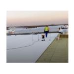 Polyvinyl Chloride PVC Waterproof Membrane 2.0mm Thickness for Flat Roofing