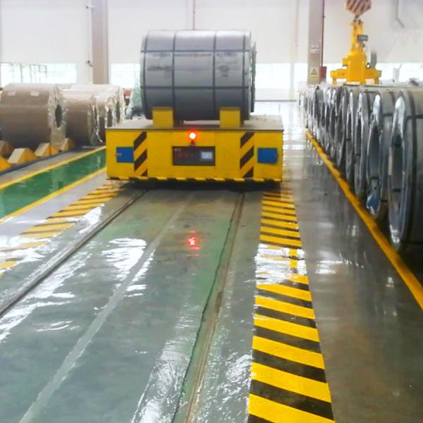 Buy cheap 20 Ton Die Handling Coil Truning Track Electric Rail Carry Cart from wholesalers