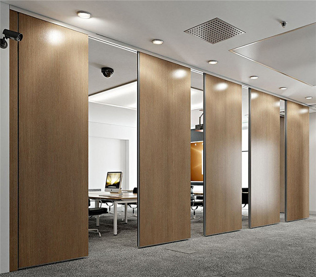 OEM 36db 98mm Mdf Folding Movable Partition Wall