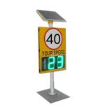 High Brightness LED Trigger Radar Sign Detector for Waterproof Traffic Speed