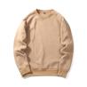Buy cheap Oversized Blank Cotton Fleece Hoodies Sweatshirt No Pocket Round Neck from wholesalers