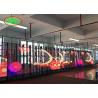 Buy cheap Transparent indoor P 3.91-7.82 LED display transparency 70% for advertising from wholesalers