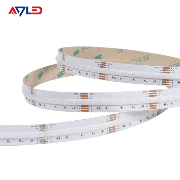 Buy cheap UL Listed Waterproof LED Strip Lights Flexible DC24V Dotless RGB CCT COB LED Strip from wholesalers