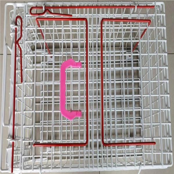 Buy cheap Rustproof Wire Mesh Container Galvanized Wire Rabbit Cages 52*32*40cm from wholesalers