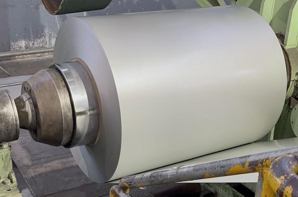Buy cheap 0.42BMT G550 AFP Aluzinc Steel Coil AZ150 Corrugated Sheet Structural Steel ASTM A792M Galvalume Steel Anti-Finger Print from wholesalers