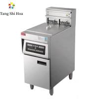 Buy cheap Commercial single cylinder double screen oil filter electric fryer Hamburg and product