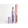 Buy cheap Cylindrical Colored Glass Perfume Bottles , Mini Glass Perfume Bottles from wholesalers