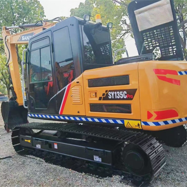 SANY 135C PRO 13 Ton Excavator with Parts and Lower Cost 2022 Model 897 Working Hours