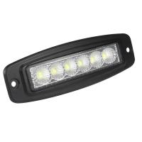 Buy cheap 6 Inch 6pcs*3w Bridgelux Ultra Slim LED Bar Flush Mount Flood Beam For product