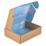 Corrugated Board Clothing Mailer Boxes Custom Folding Airplane Paper Packaging