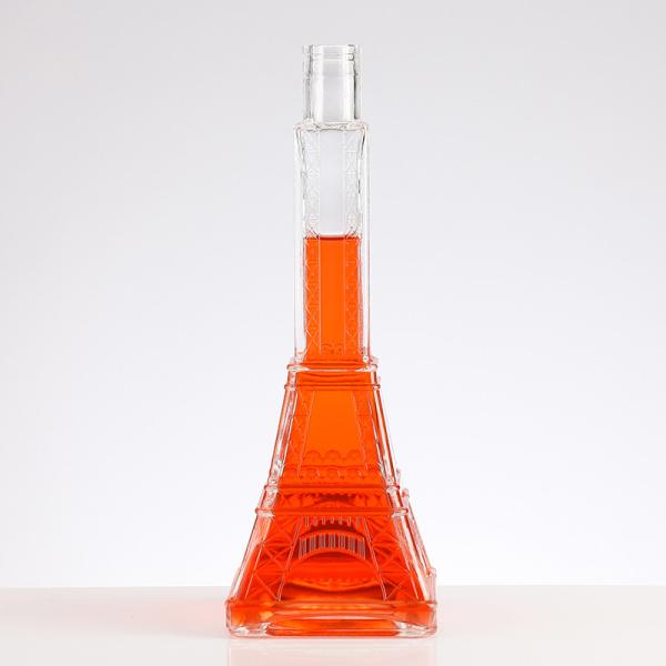 500ml 750ml Red Wine Bottle Special-Shaped Glass Fruit Juice Wine Beverage