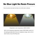 Dental Oral Operation Double Color Temperature Lamp With 2 Pcs Led Bulbs Light