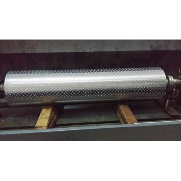Buy cheap Non - Ferrous Metal / Leatheroid / Leather Embossing Rolls , Knurled Rollers from wholesalers