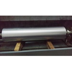 Buy cheap Non - Ferrous Metal / Leatheroid / Leather Embossing Rolls , Knurled Rollers from wholesalers