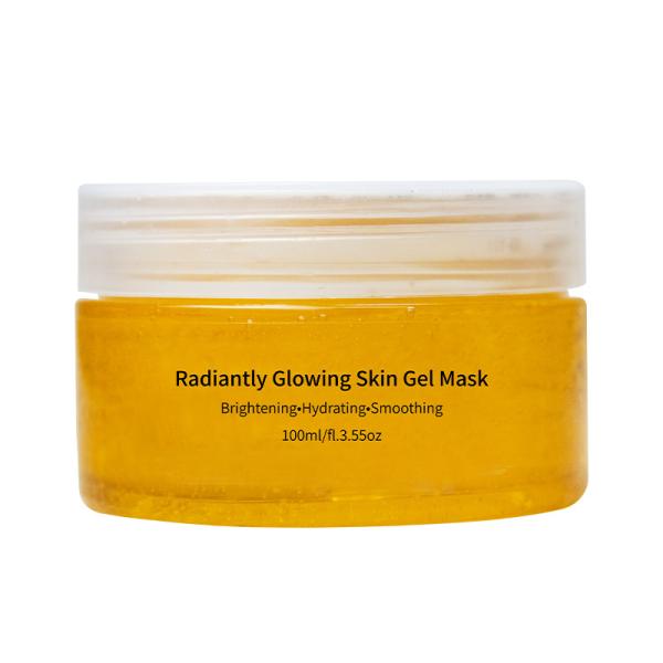 Buy cheap 100ml Radiantly Turmeric Glowing Skin Gel Mask With Tranexamic Acid Glutathione from wholesalers