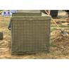 Buy cheap Galvanized Defensive Bastion Wall , Welded Gabion Bastion Blast Wall from wholesalers