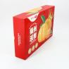 Buy cheap Custom Design Fruit Packaging Box , Luxury Orange Square Gift Boxes from wholesalers