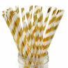 Buy cheap Multi Layered Assorted Paper Straws Sturdy Thick Waterproof Paper Straws from wholesalers