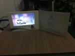 TFT Landscape Promotional Video Brochure With Coating paper / Durable Battery