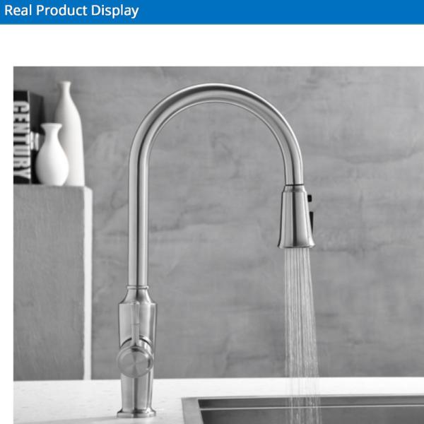 Buy cheap Smart Touch Deck Mounted Kitchen Faucet 5.24L/Min Sink Tap from wholesalers