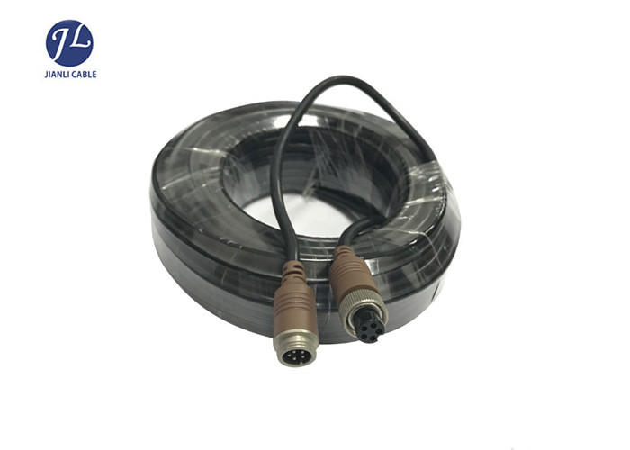 Waterproof Screw Device Extension 5Pin Aviation Cable For All Round Car Camera System
