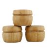 Buy cheap 2 Oz 2.95 Inch Bamboo Lid Cosmetic Jar 30ML Airless Pump Cream Jar from wholesalers