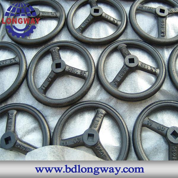 Buy cheap custom iron casting valve handwheel from wholesalers