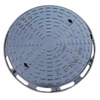 Buy cheap Industrial B125 Drainage Chamber Cover , Municipal DI-015 Sewer Inspection Cover product