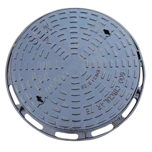 Buy cheap Corrosion-Resistant Ductile Iron Manhole Cover for Sewers from wholesalers