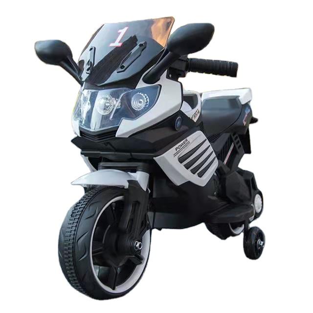 Children Toys Car 6v Electric Motorcycle Ride On Car with Lighting and Auxiliary Wheels