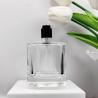 Buy cheap Glass Body Material 100ml Unique Empty Perfume Bottle with Sprayer and Cork Cap from wholesalers