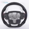 Buy cheap ODM Land Rover Defender Led Display Steering Wheel Round Sports White Stitch from wholesalers
